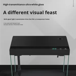 울트라 화이트 올인원 유리 어항 5W 스마트 친환경 수족관 거실 현대 가정 - Product Image 2