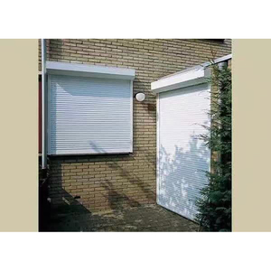 Volets roulants modernes en alliage d'aluminium avec intérieur en polyuréthane isolé Ouverture verticale Fenêtre de sécurité Volets roulants - Product Image 2