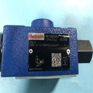 Vanne de réduction de pression proportionnelle Rexroth DRE6-11/100MG24K4M, sortie 3/8 pouces, fabriquée en Allemagne - Product Image 1