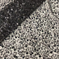 Tissu à paillettes vert Offre Spéciale, perles à pointes, tulle, dentelle, paillettes, tissu à perles roumaines pour robe de mariée à paillettes