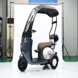 Nuevo Estilo, Hecho en China, Scooter de Alta Calidad, Triciclo de Gran Espacio, Triciclo de Tres Ruedas con Neumáticos Anchos y Techo - Product Image 2