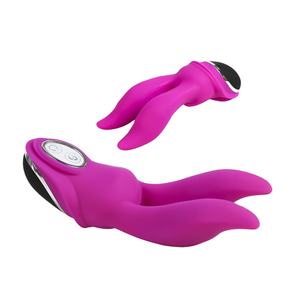 Brinquedo Sexual com 7 Modos de Função Vibrador de Silicone para Ponto G Sem Bateria - Product Image 1