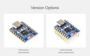 ESP32-C6 Mini scheda di sviluppo, basata su ESP32-C6FH4 doppia Processors160MHz frequenza di esecuzione <span class=keywords><strong>2.4GHz</strong></span> WiFi 6 BT 5 ESP32 - Product Image 6