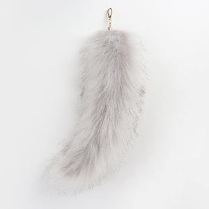 <span class=keywords><strong>Cola</strong></span> <span class=keywords><strong>de</strong></span> <span class=keywords><strong>Zorro</strong></span> Plateado Esponjosa al por Mayor <span class=keywords><strong>de</strong></span> China, Color Natural, <span class=keywords><strong>Cola</strong></span> <span class=keywords><strong>de</strong></span> Piel Grande para Fiestas <span class=keywords><strong>de</strong></span> Niñas, Decoraciones Creativas y Divertidas para Fiestas - Product Image 4