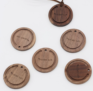 Congo Black Walnut xe khuếch tán gỗ hương thơm hương liệu thẻ hương thơm Mặt dây chuyền tủ quần áo lâu dài Cửa thoát khí xe - Product Image 2