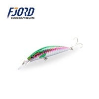 FJORD Stock Naufrage Petit 7Cm Minnow Leurre 17g Pêche 3D Impression Leurres Japon Jerkbait Perche Twitching Leurre
