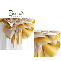 Matériel d'emballage, papier d'emballage pour fleurs, papier d'emballage bicolore pour boîte