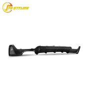 Difusor de Parachoques Trasero de Fibra de Carbono Estilo M Performance para BMW Serie 4 F32 F33 F36 M-Tech con Salida de Escape Doble