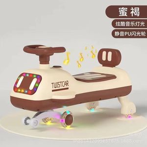 Twistcar Kids Twist Car With Music Lights And Flashing Wheels For 1-6 Year Old Children Unisex Plastic Gliding Toy - Product Image 1