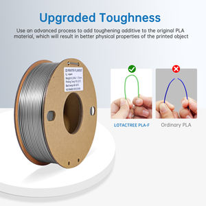 Varillas de plástico de moldeo de Color plateado Varilla de plástico ajustable 250G 330 Nuevas varillas de plástico superior 1,75 M Impresión 3D 1kg mm - Product Image 3