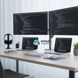 แพ็กเกจนักศึกษา GitHub Copilot ของแท้ ได้รับอนุญาตอย่างเป็นทางการ ใช้งานได้ 1 ปี บัญชี AI สำหรับการเขียนโปรแกรมอัจฉริยะ - Product Image 1