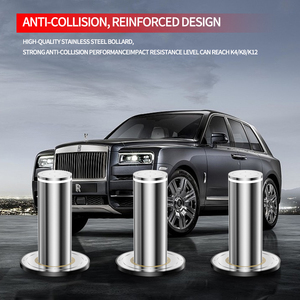 K4 Crash Rated <strong>Traffic</strong> Street Cast Iron Safety Road Hydraulic Automatic <strong>Retractable</strong> Bollard For Parking Stop <strong>Barrier</strong> - Product Image 5