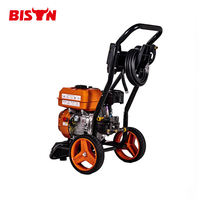 BISON Pompa Aksial Tekanan Tinggi Bensin Baru 6.5HP 2500Psi 2.4Gpm 196cc 170Bar untuk Tempat Cuci Mobil & Optik