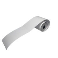 Rouleau de papier thermique 57 mm, simple couche, blanc, 70 g/m², pour imprimante de caisse enregistreuse, papier de reçu ATM, 57x40 mm