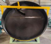 Machine de granulation à disques industrielle, équipement de granulation de fertilisants robuste