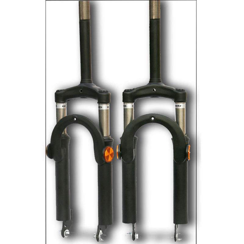 Manufacturers Wholesale Mountain Bike Front Fork Electric Bike Front  Suspension Fork 20*24*26 Shock Absorber Front Fork Bicycle