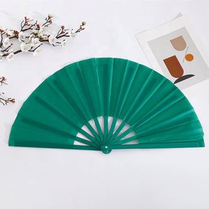 Éventail à main de style espagnol personnalisé, coloré, sans motif, le moins cher, grande taille, pour mariage, avec plumes, vente en gros - Product Image 4