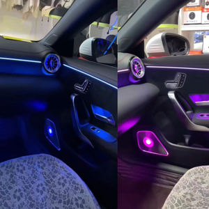 Iluminación Ambiental de 64 Colores para Mercedes-Benz Clase GLA W118 2020-2025, Accesorios de Decoración - Product Image 2