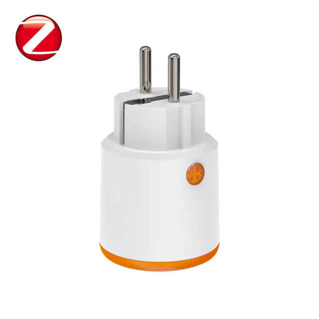 Tuya Zigbee Smart EU Socket Plug Outlet with Power Meter Monitor Work with Alexa and google Home