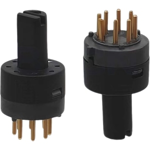 4-8 положение 0.5A 48V 8-контактный поворотный Селекторный переключатель пластиковая печатная плата с максимальным напряжением 24V для различных применений - Product Image 5