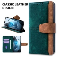 Étui de téléphone en cuir PU avec porte-cartes magnétique rétro classique pour OnePlus 15 13 13T 13R