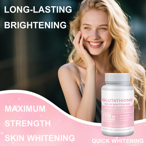 Private Label Glutathionecapsules met hoge sterkte ondersteunen de levergezondheid, 1500 mg geconcentreerde formule, glutathion supplement - Product Image 1