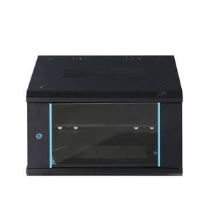 Armoire réseau 9U CCTV <span class=keywords><strong>NVR</strong></span> DVR, télécommunications, acier laminé à froid, 19 pouces, standard SPCC, stock de données, rack de serveur mural - Product Image 3