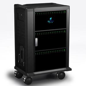 Carrello Mobile per Ricarica Tablet con 48 Scomparti e Ruote, Trolley Personalizzato per Ricarica Tablet iPad e Android - Product Image 1