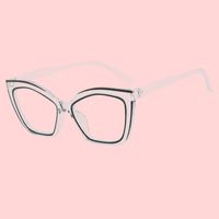 Monture de lunettes optiques pour femmes, monture intégrale en PC, mode, anti-lumière bleue, pour l'extérieur et les occasions décontractées