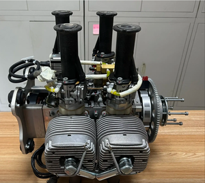 Motore a Benzina Orizzontale a 4 Cilindri Contrapposti da 550cc a 2 Tempi per Droni Industriali, Agricoli e Aeromobili per Mappatura - Product Image 4