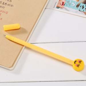 Bolígrafos de Gel Coreanos con Caras Sonrientes, Novedad para Niños, Papelería Kawaii - Product Image 5