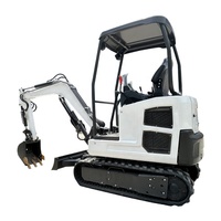 Mini excavatrice 2 tonnes avec moteur diesel Kubota D1105