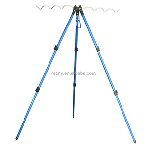 Trépied à pêche télescopique en alliage d'aluminium, <span class=keywords><strong>support</strong></span> pour <span class=keywords><strong>canne</strong></span> à pêche - Product Image 5