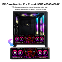 Wisecoco Layar Panjang 14.5 Inci 2k 2560x720, Layar Sentuh Kapasitif, Monitor LCD Ultra Lebar