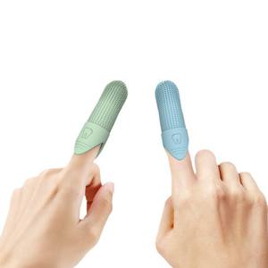 Silicone Dog Toothbrush for Small Pets Rubber <b>Finger</b> <b>Stall</b> for Teeth Care Stocked Feature for Bathroom Grooming - Product Image 4