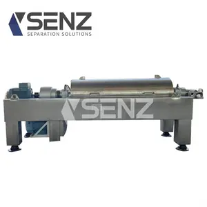 <span class=keywords><strong>Centrifugeuse</strong></span> triphasée de décanteur de séparateur de déshydratation de boue de gros bon marché d'usine pour la Solution liquide solide - Product Image 2
