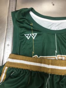 Kustom sublimasi terbaik seragam basket bordir terbaru basket Jersey desain set reversibel Jersey basket - Product Image 2