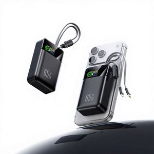 Cargador <span class=keywords><strong>de</strong></span> Laptop Tipo C <span class=keywords><strong>de</strong></span> 65 Watts, Batería <span class=keywords><strong>de</strong></span> <span class=keywords><strong>Litio</strong></span> <span class=keywords><strong>de</strong></span> 30000 mAh, Power Bank <span class=keywords><strong>de</strong></span> 65w 66w - Product Image 1