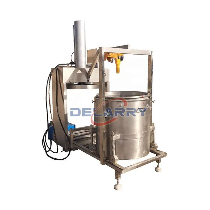 Gramas hidráulicas industriais para apertar vinho, máquina para fazer pressionar pear suco de frutas
