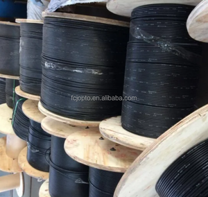 <span class=keywords><strong>Câble</strong></span> de descente FTTH monomode intérieur en PVC G652D/G657A <span class=keywords><strong>2</strong></span> conducteurs en cuivre <span class=keywords><strong>renforcé</strong></span> de fil d'acier 1 km/<span class=keywords><strong>2</strong></span> km Fibre GJXH - Product Image 2