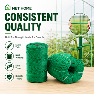 Ligne <span class=keywords><strong>de</strong></span> support pour semis en production en série, respectueuse <span class=keywords><strong>des</strong></span> plantes, pour semis suspendus, en plastique vert foncé stabilisé, ultra-résistant - Product Image 2