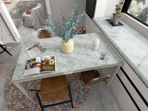 UDK Prix de gros Rouleau de papier peint <span class=keywords><strong>vinyle</strong></span> auto-adhésif en marbre Film décoratif résistant à l'huile pour décoration murale de <span class=keywords><strong>comptoir</strong></span> d'armoire de <span class=keywords><strong>cuisine</strong></span> - Product Image 3