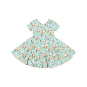 Vestido de Princesa con Falda Grande para Niñas BQ-062-WXL, Hermoso Vestido de Moda Infantil con Estampado Animal - Product Image 2