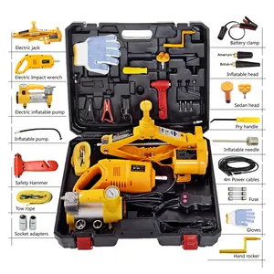Set di Sollevatori Elettrici Automatici 12 Volt per Auto 3-in-1 3T Certificati CE ZS3SJ-BC, Commercio all'Ingrosso di Prodotti Cinesi - Product Image 1