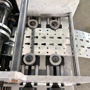 Machine de découpe et de poinçonnage manuelle à longueur fixe pour tôles métalliques, marque HAUAN, capacité 10-15m/min - Product Image 4