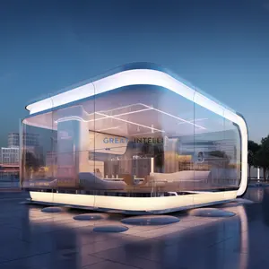 Capsule House Luxury Mobile House With Solar Sleep Hotel Capsule Soundproof Sleeping Capsule Pod Hotel With Bathroom