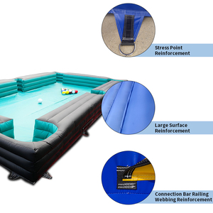 Aufblasbares Fußballspiel Beliebtes Snooker-Fußball Aufblasbares Menschliches Billard Fußball-Snooker zum Verkauf - Product Image 5