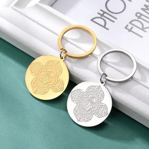 Llavero de Acero Inoxidable Kefeng para Mujer, Diseño de Fantasma, Joyería HipHop, Amuleto Sobrenatural, Regalo Metálico para Fiesta de Halloween - Product Image 3