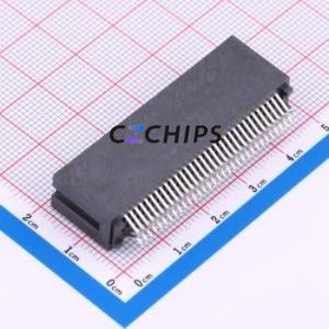 HEE64LP03BK Gold Finger <b>Connector</b> Through hole Component (THT),P=1.27mm <b>Connector</b> EDGE SLOT 1.27mm 64P Clamp Plate - Product Image 2