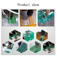 Máquina de Soldadura Automática de Doble Plataforma, Robot de Soldadura de Alta Eficiencia para PCB LED